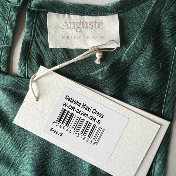NWT Auguste The Label Silk Maxi Dress - Picture 1 of 4